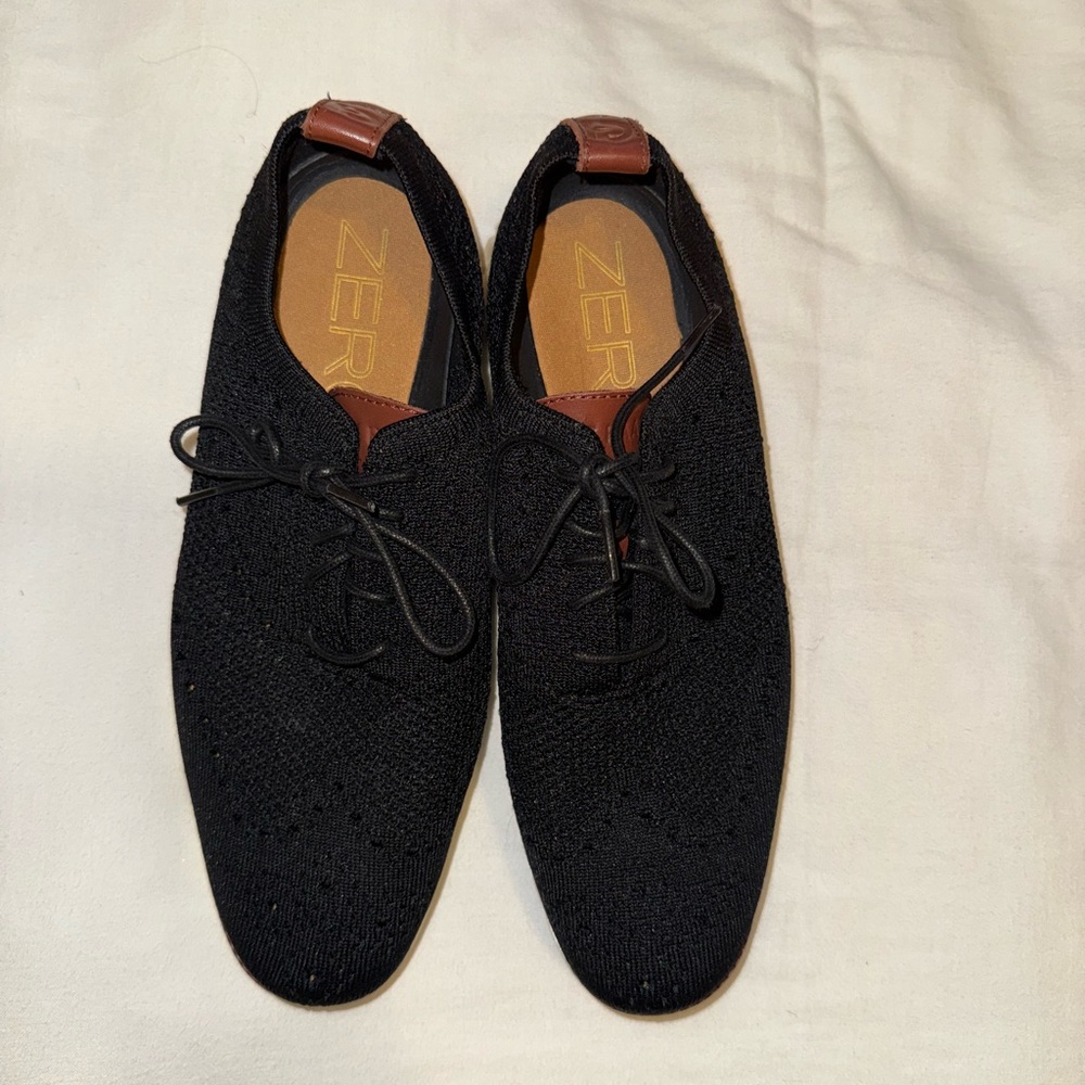 Cole Haan Black and Brown Oxfords